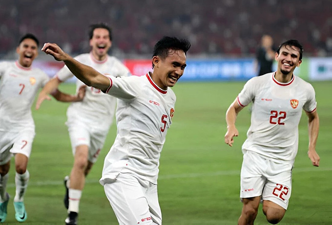 Indonesia là đội Đông Nam Á duy nhất vào vòng loại 3 của AFC