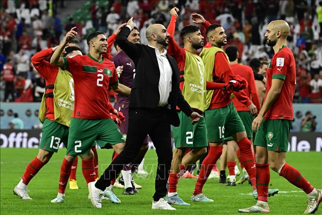 World Cup 2022, Ma-rốc đã làm nên lịch sử khi trở thành đội tuyển châu Phi đầu tiên lọt vào bán kết