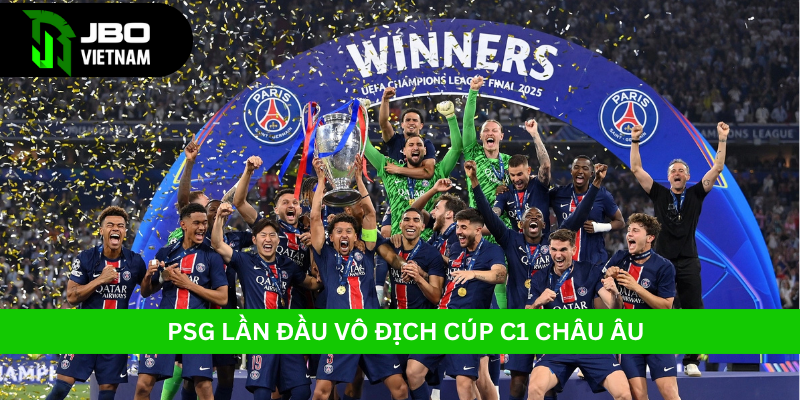 PSG lần đầu vô địch cúp C1