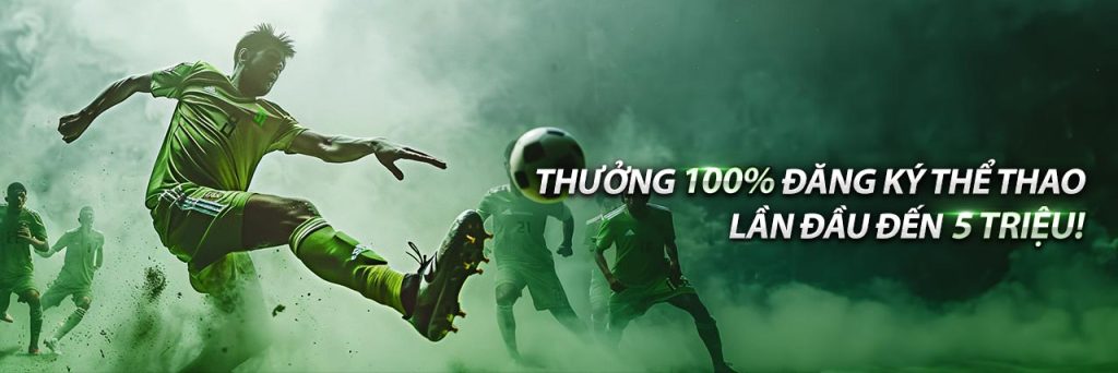 Thưởng 100% đăng ký thể thao JBO