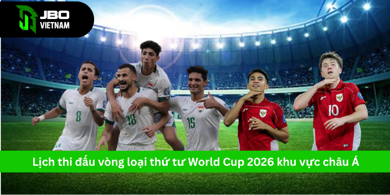 Lịch thi đấu vòng loại thứ tư World Cup 2026 khu vực châu Á