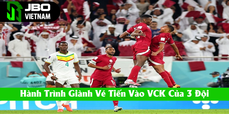 Hành trình giành vé của cả ba đội tuyển