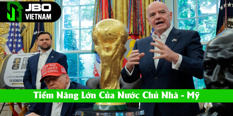 Tiềm năng lớn của các nước chủ nhà World Cup 2026
