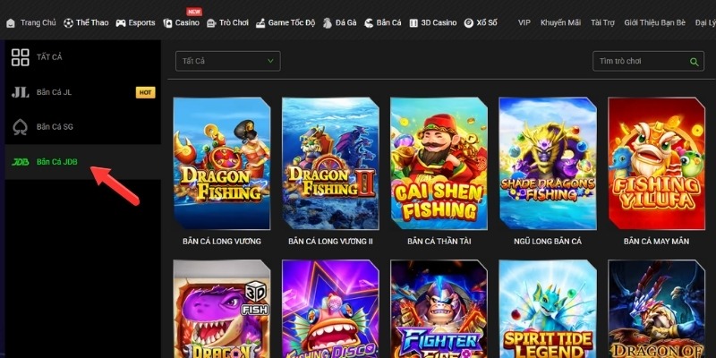 Bắn cá JDB tại JBO: Săn rồng, kích hoạt thưởng lớn