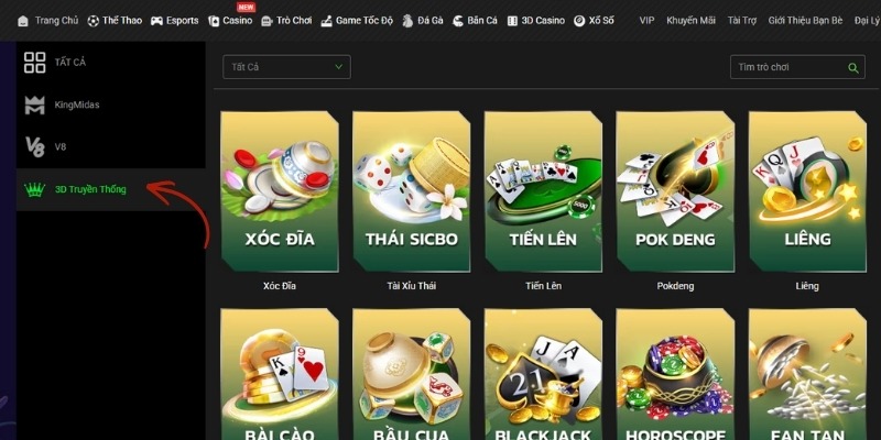 Game bài truyền thống nâng cấp đồ họa hiện đại