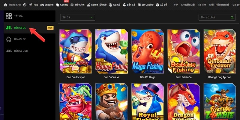 JILI Fishing – Đồ họa 3D sắc nét, săn boss nổ Jackpot cực đã